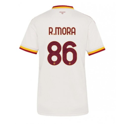 Dámy Fotbalový dres AS Roma Rodrigo Mora #86 2026-27 Venkovní Krátký Rukáv